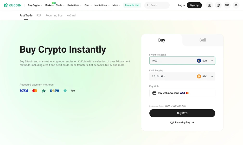 KuCoin。